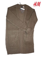 Новый женский свитерок H&M, акрил+мохер+шерсть, цвет: шамуа, размер 42